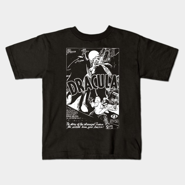 Dracula Kids T-Shirt by ArtMofid